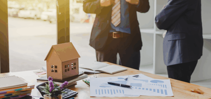 Real estate postcards